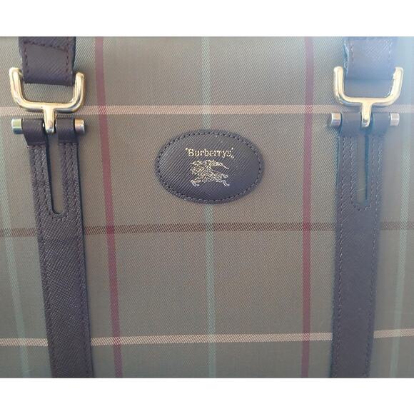 Burberry Khaki Vintage Boston Mini Handbag - Picture 3 of 16